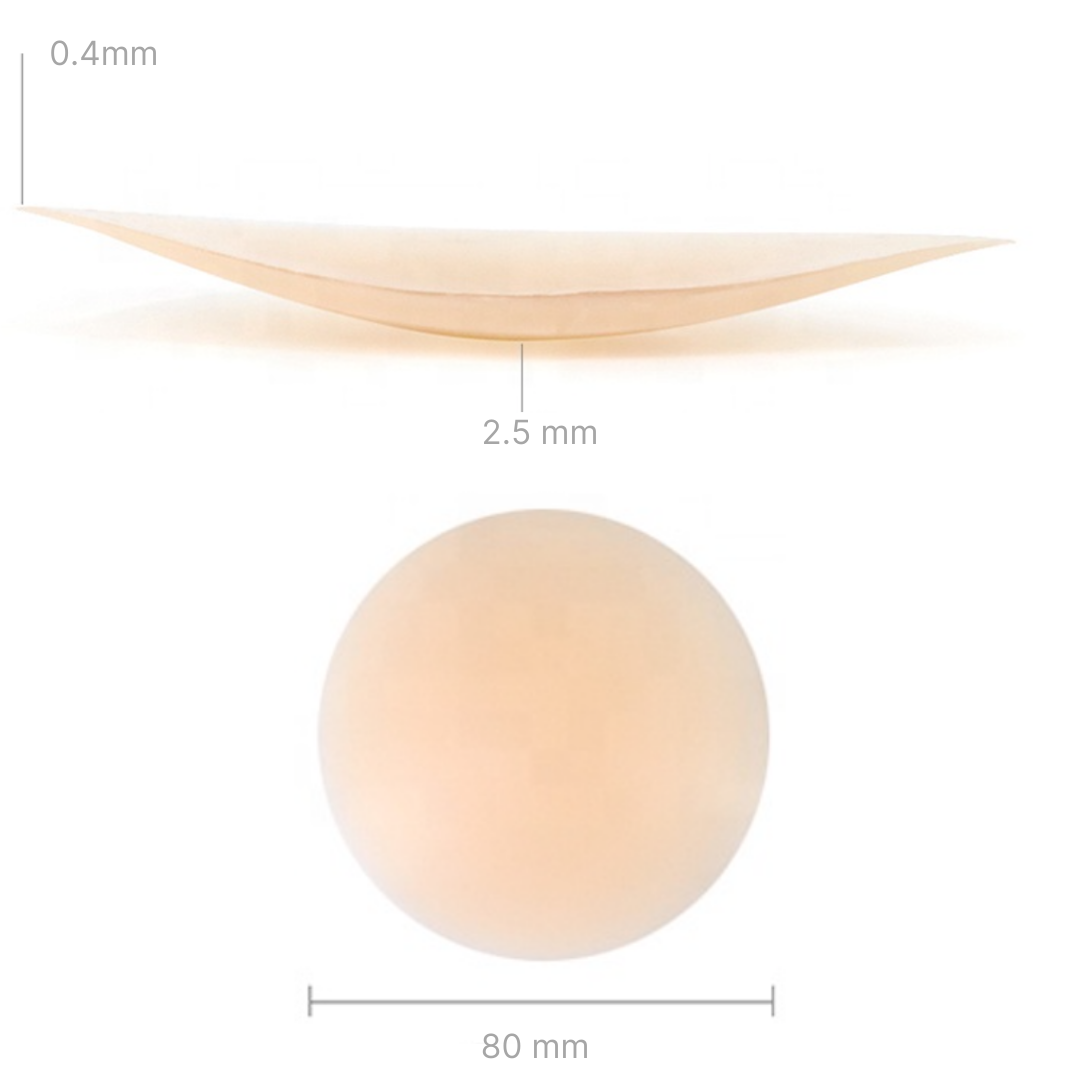 Reusable Adhesive Silicone Nipple Covers